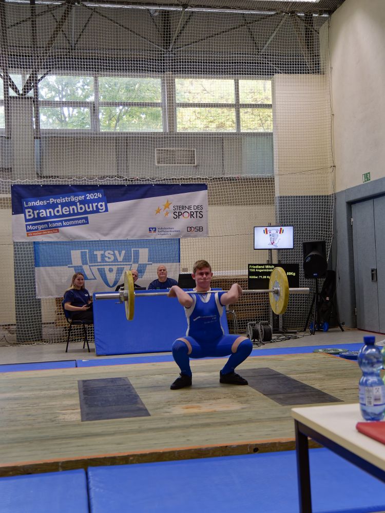 Mitch Diziplin Stoßen mit 50 kg