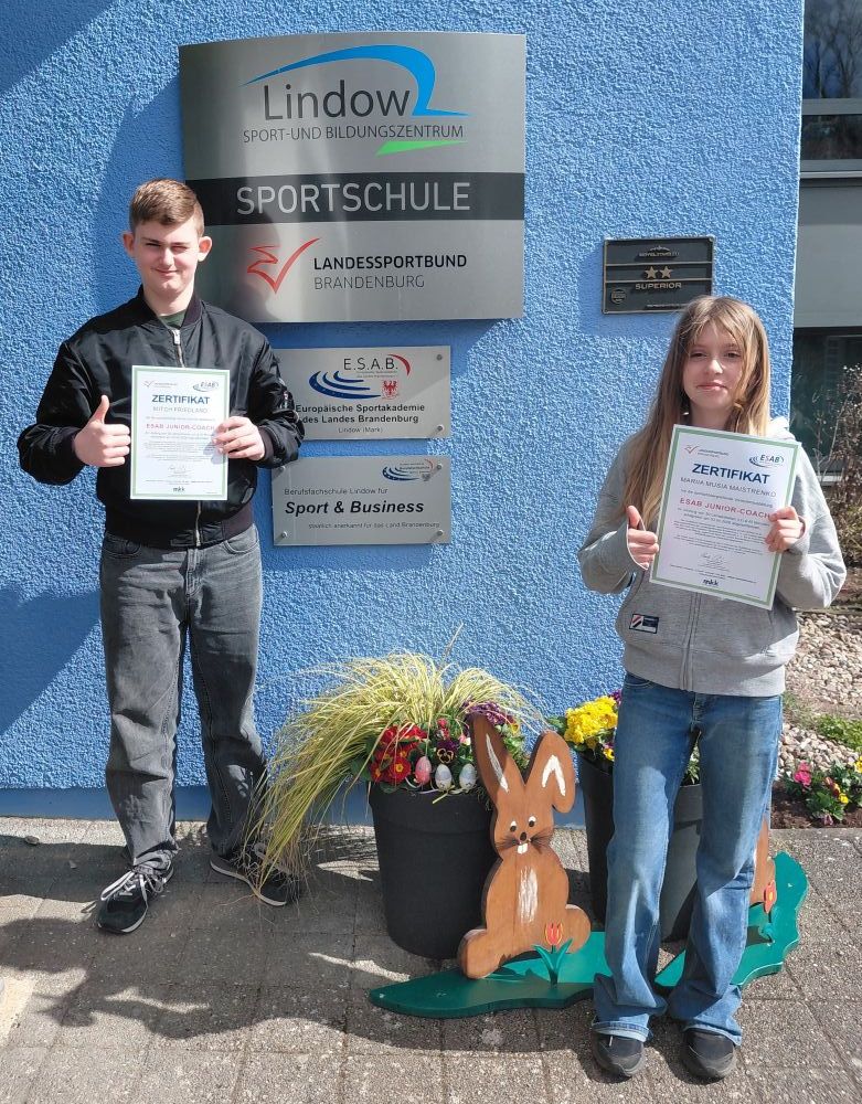 Erfolgreiche Junior-Coach-Ausbildung in den Osterferien 2026